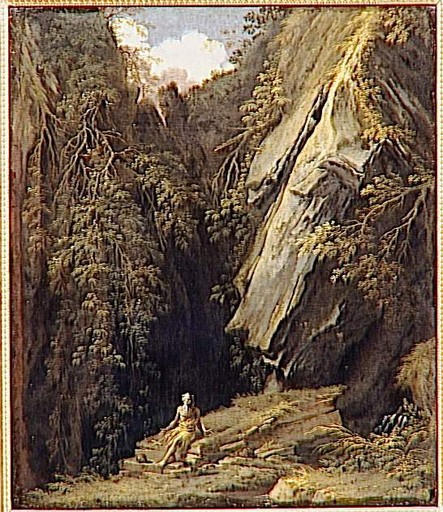 Paysage avec saint Jérôme - Salvator Rosa