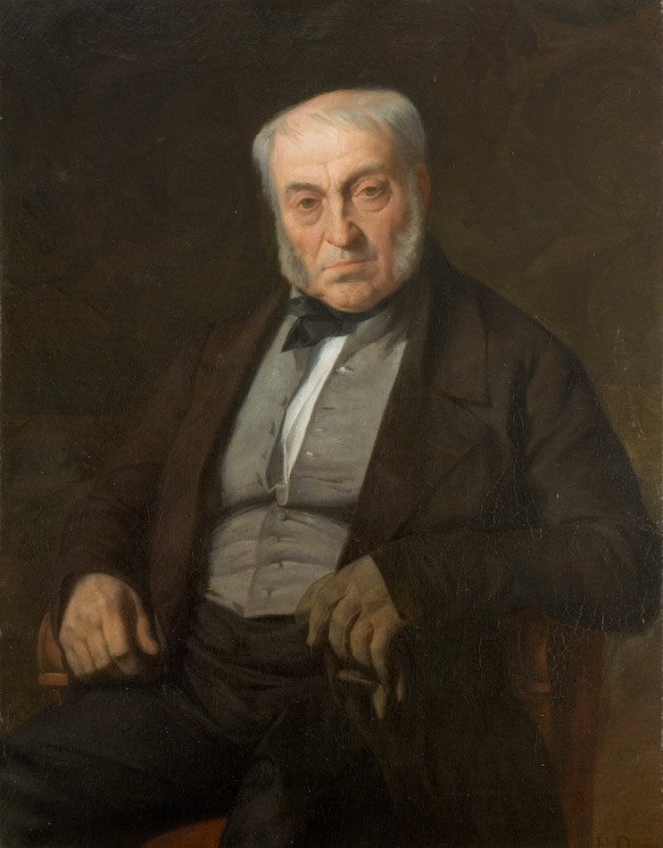 Portrait du père du peintre - Jules-Élie Delaunay