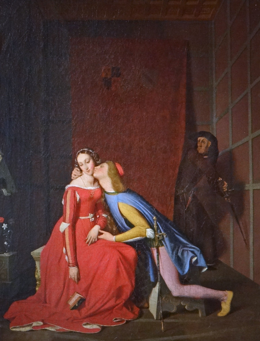 Paolo a Francesca - Jean-Auguste-Dominique Ingres
