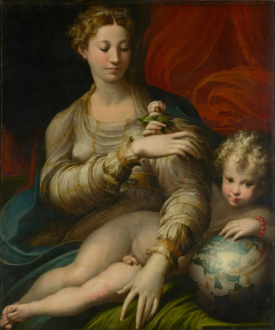 La Vierge à la rose - Parmigianino - Alpha Reproduction