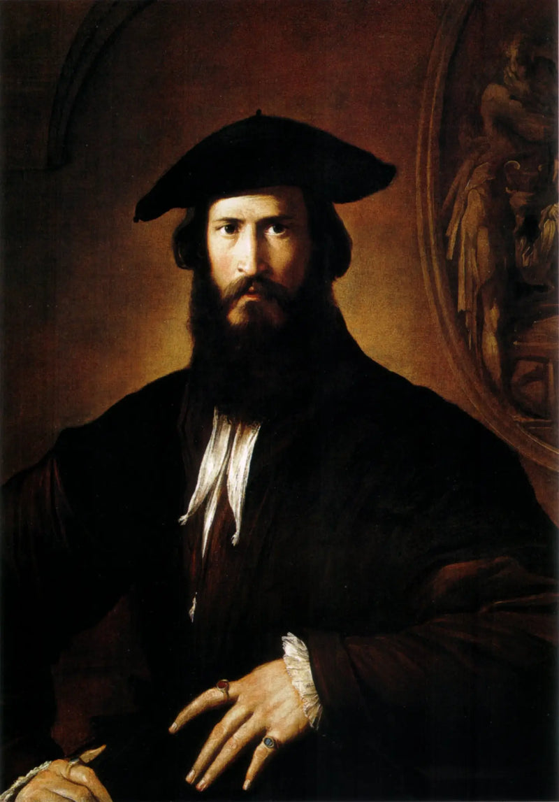 Portrét muže - Parmigianino