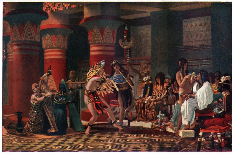 Koníčky v starověkém Egyptě - Lawrence Alma-Tadema