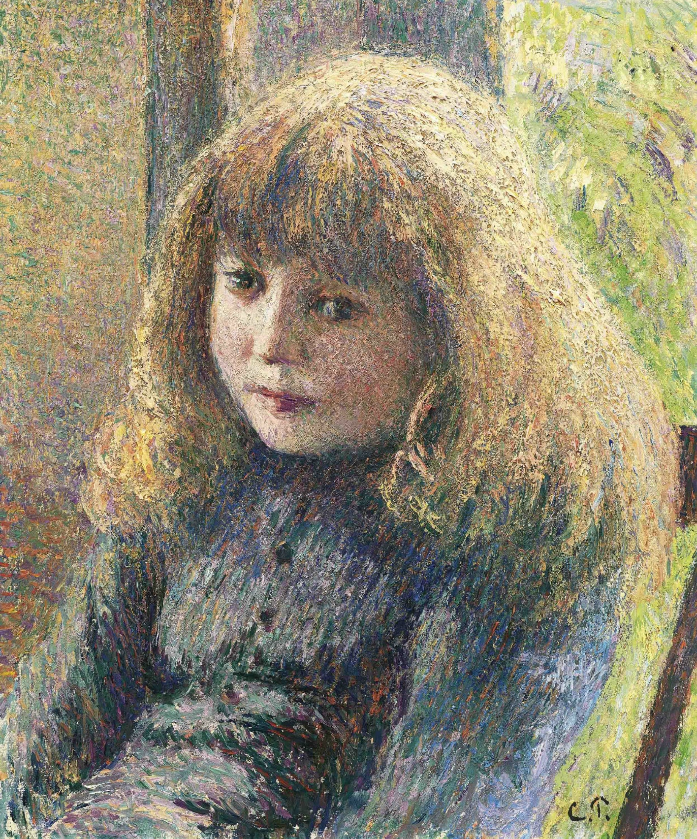 Reproduction du tableau « Paul-Émile Pissarro - Camille Pissarro » par Alpha Reproduction en peinture à l’huile