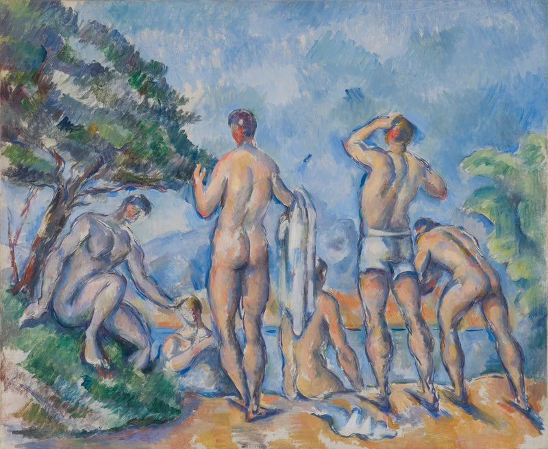 Koupající se - Paul Cézanne