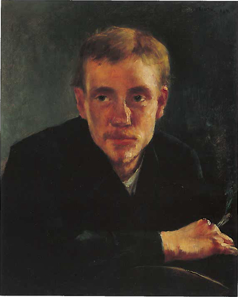 Portrait du peintre Paul Eugène Gorge - Lovis Corinth