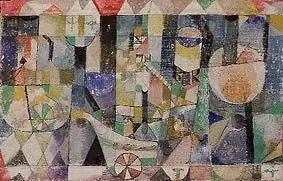 Scène du port - Paul Klee - Alpha Reproduction