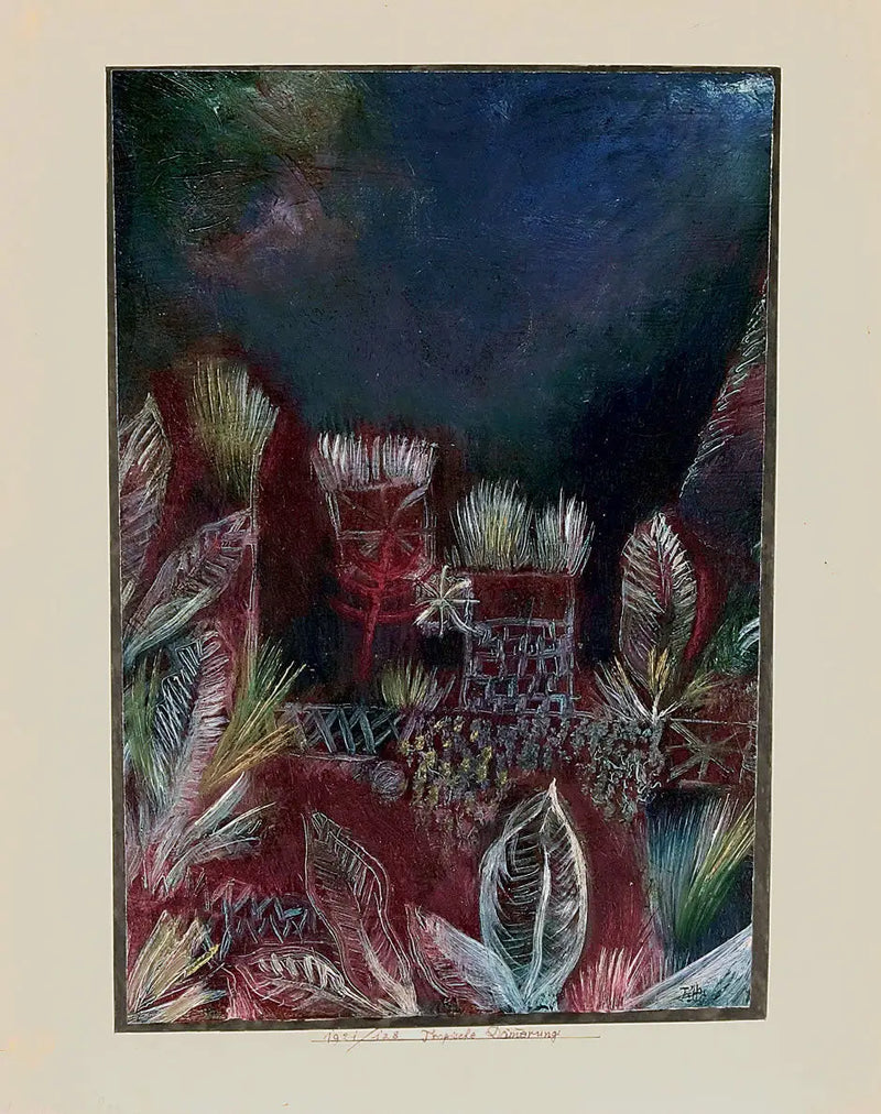 Tropické peklo - Paul Klee