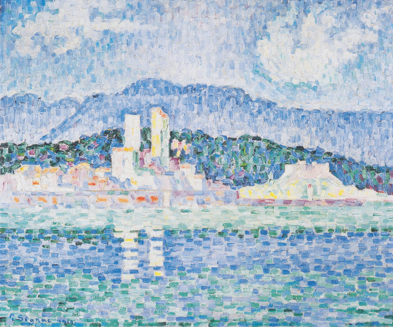 Antibes, Bouře - Paul Signac