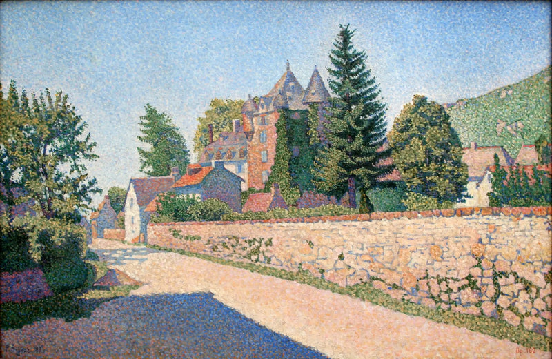 Hrad Comblat - Paul Signac