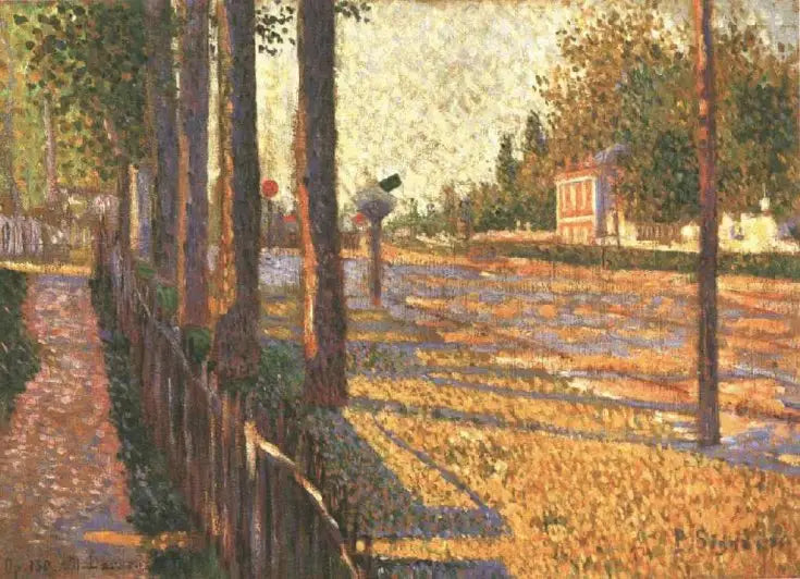 Cesta do Pontoise - Paul Signac