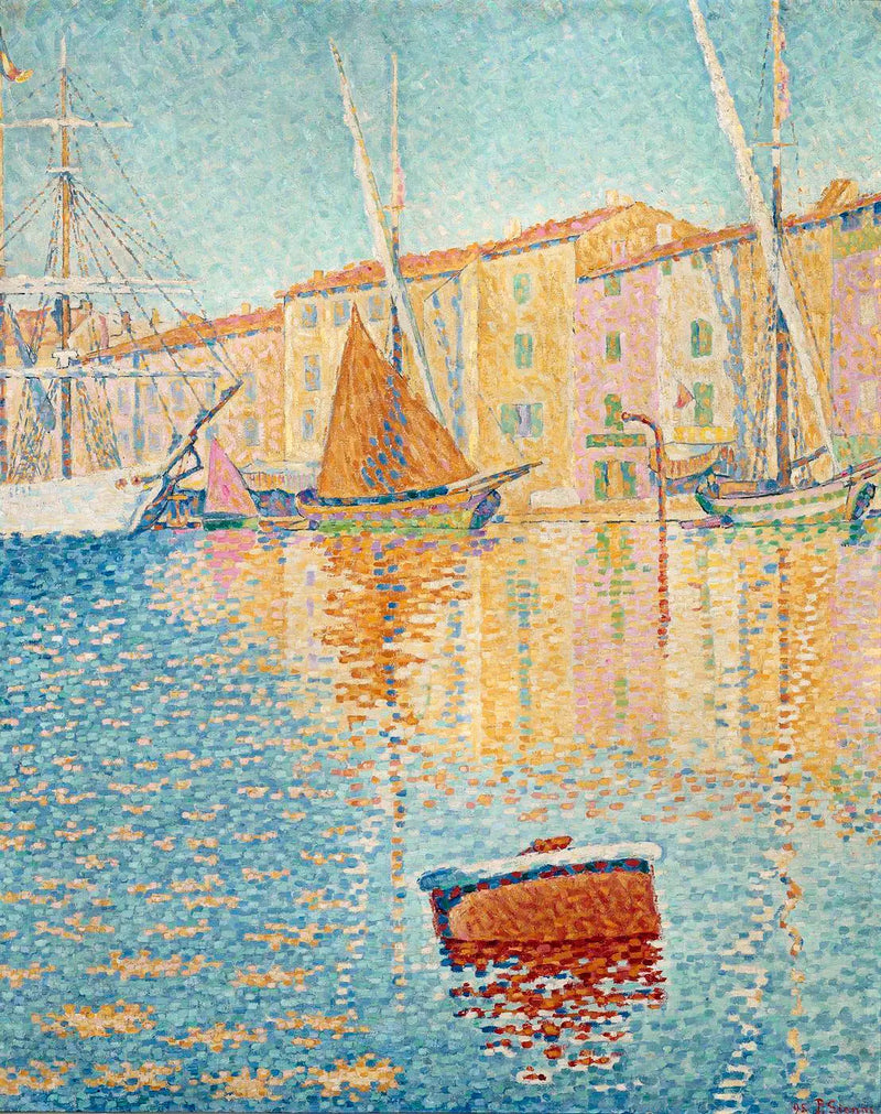 Červená bóje - Paul Signac