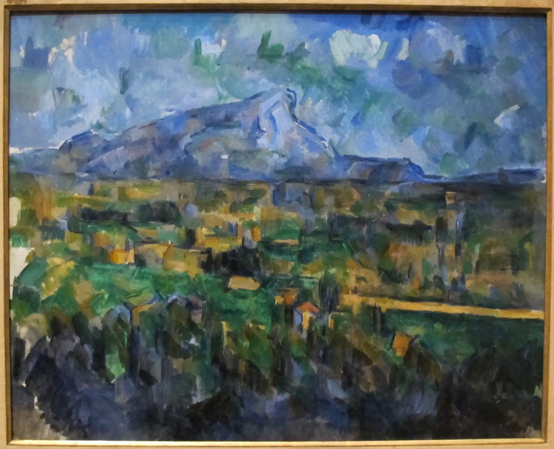 Hora Sainte-Victoire viděná z Lauves - Paul Cézanne