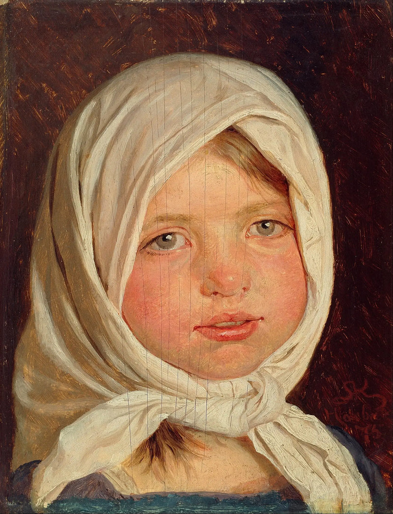 Malá dívka z Hornbæk - Peder Severin Krøyer