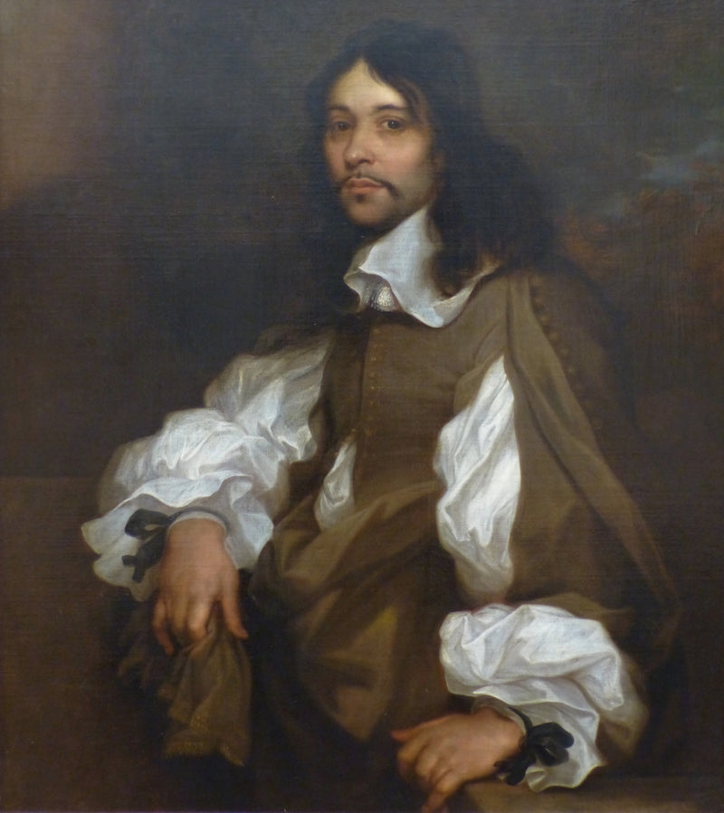 Portrait d'homme, dit l'homme aux rubans noirs - Sébastien Bourdon