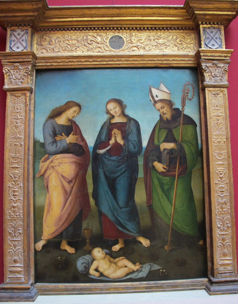 adorace dítěte - Pietro Perugino