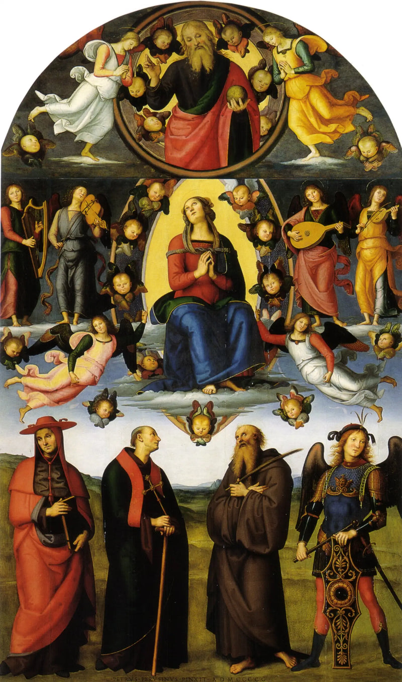 Retablo Vallombrosa - Pietro Perugino