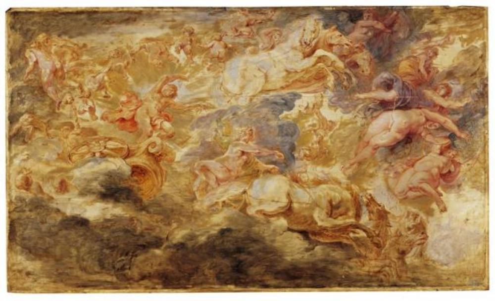Apollon dans le char du soleil - Peter Paul Rubens