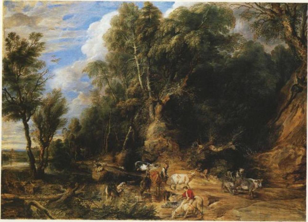 Le point d'eau - Peter Paul Rubens