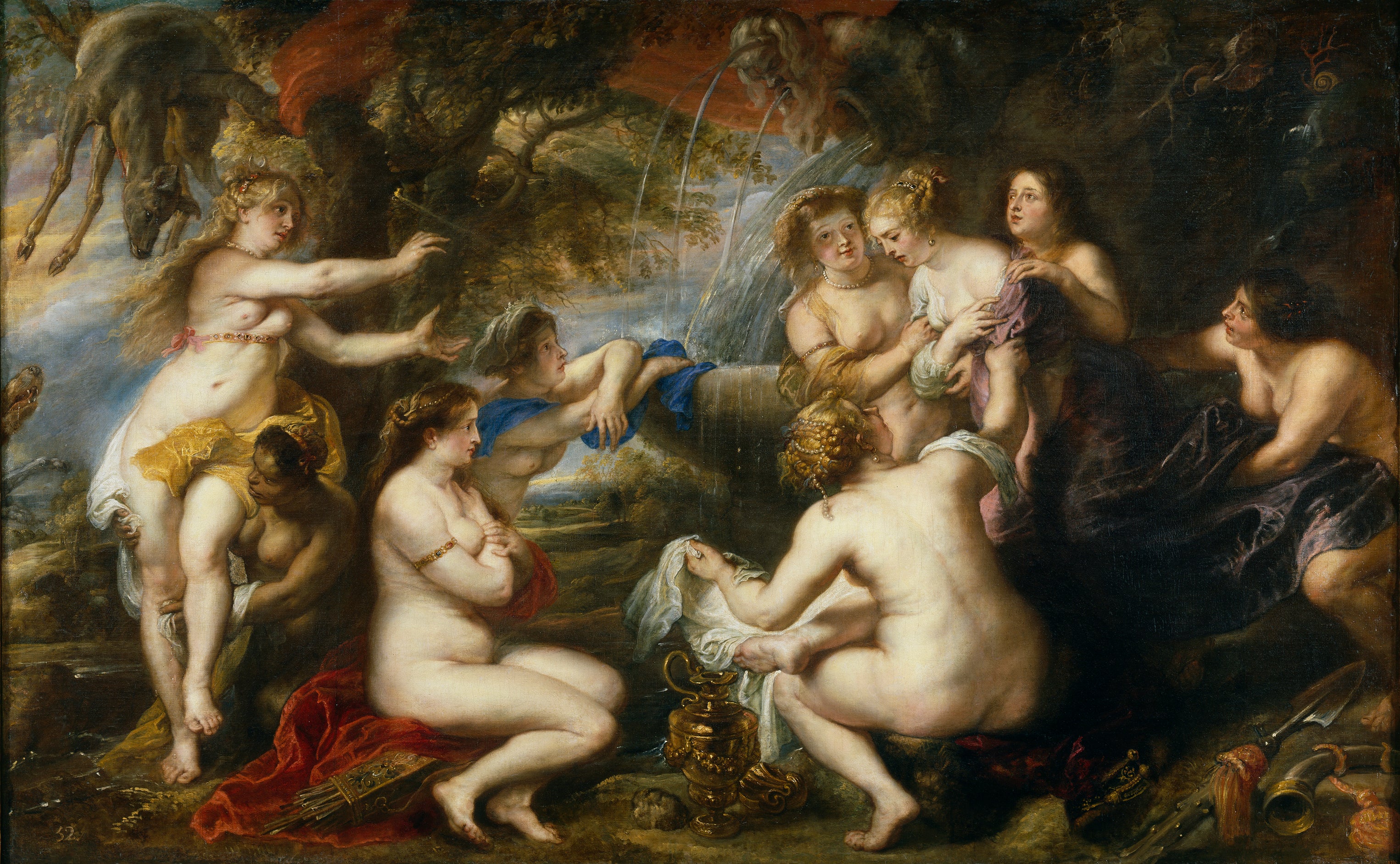 Diane et Callisto - Peter Paul Rubens