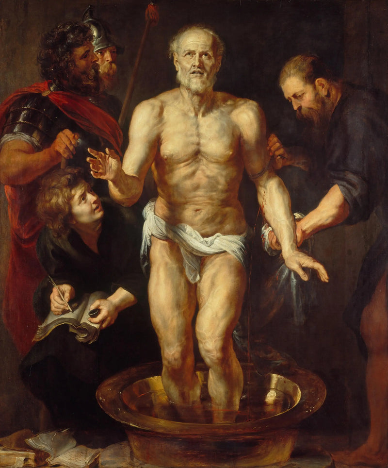Seneca umírající - Peter Paul Rubens