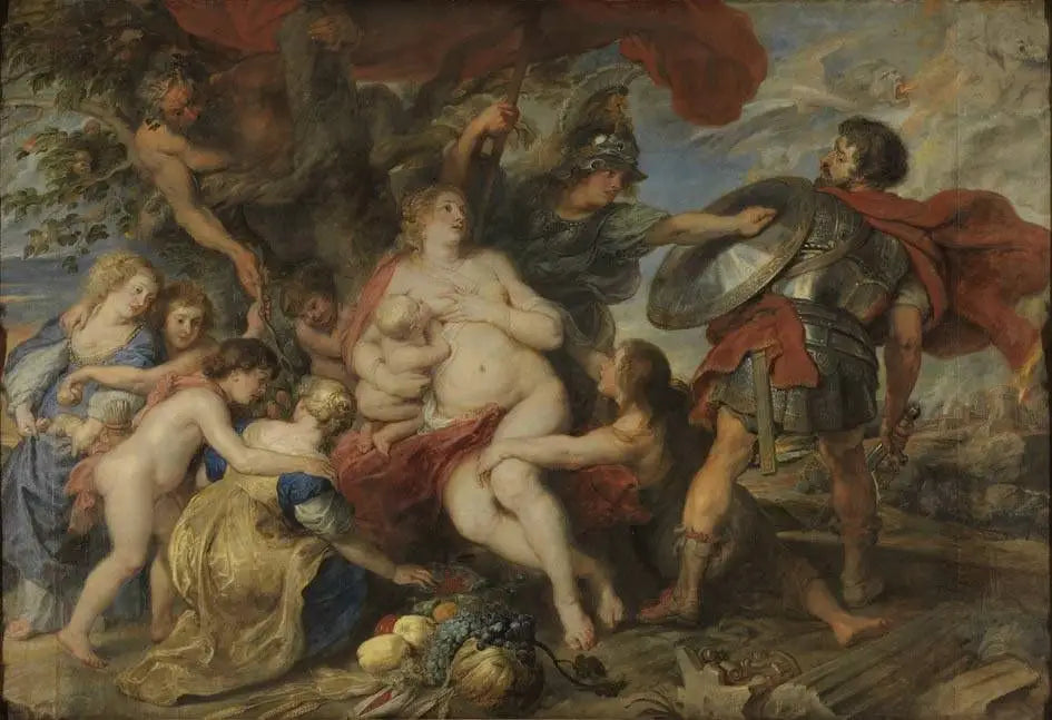 Minerve protège la fertilité de Mars - Peter Paul Rubens - Alpha Reproduction