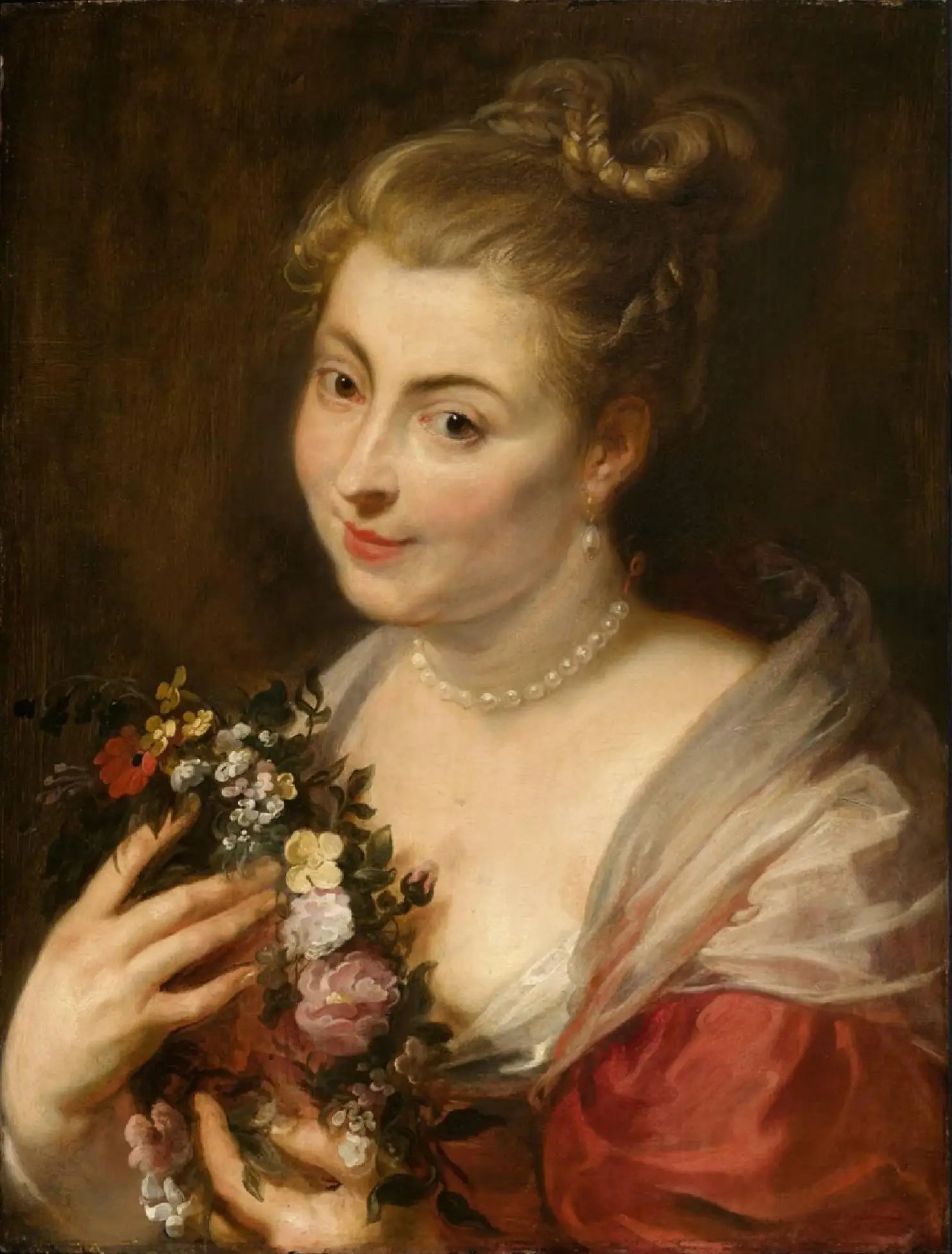 Isabella Brant dans le rôle de Glycera - Peter Paul Rubens - Alpha Reproduction