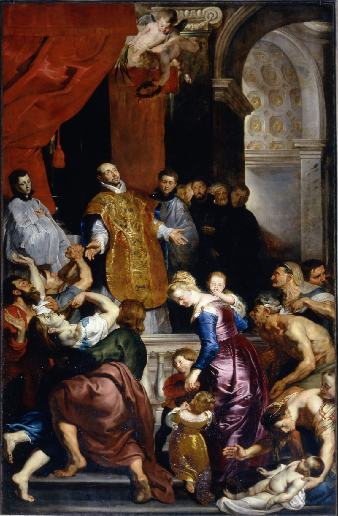 Les miracles de saint Ignace - Peter Paul Rubens