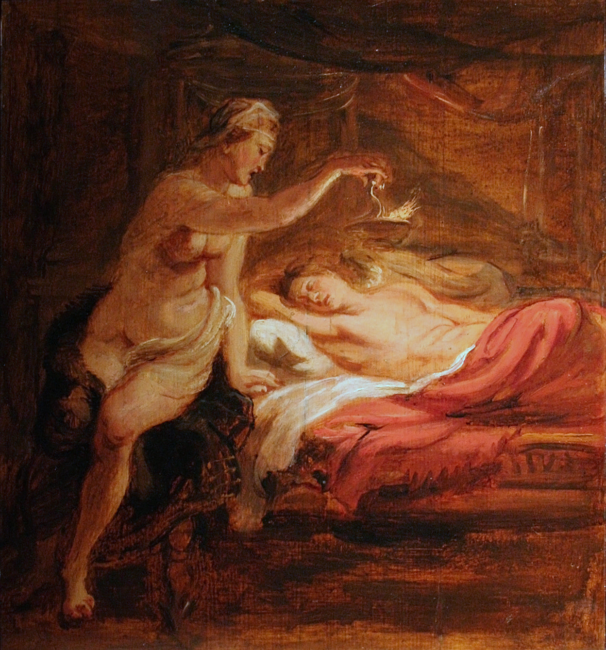 Psyché et l'Amour - Peter Paul Rubens