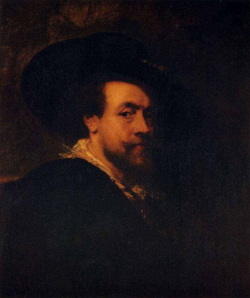 Autoportrait avec chapeau - Peter Paul Rubens