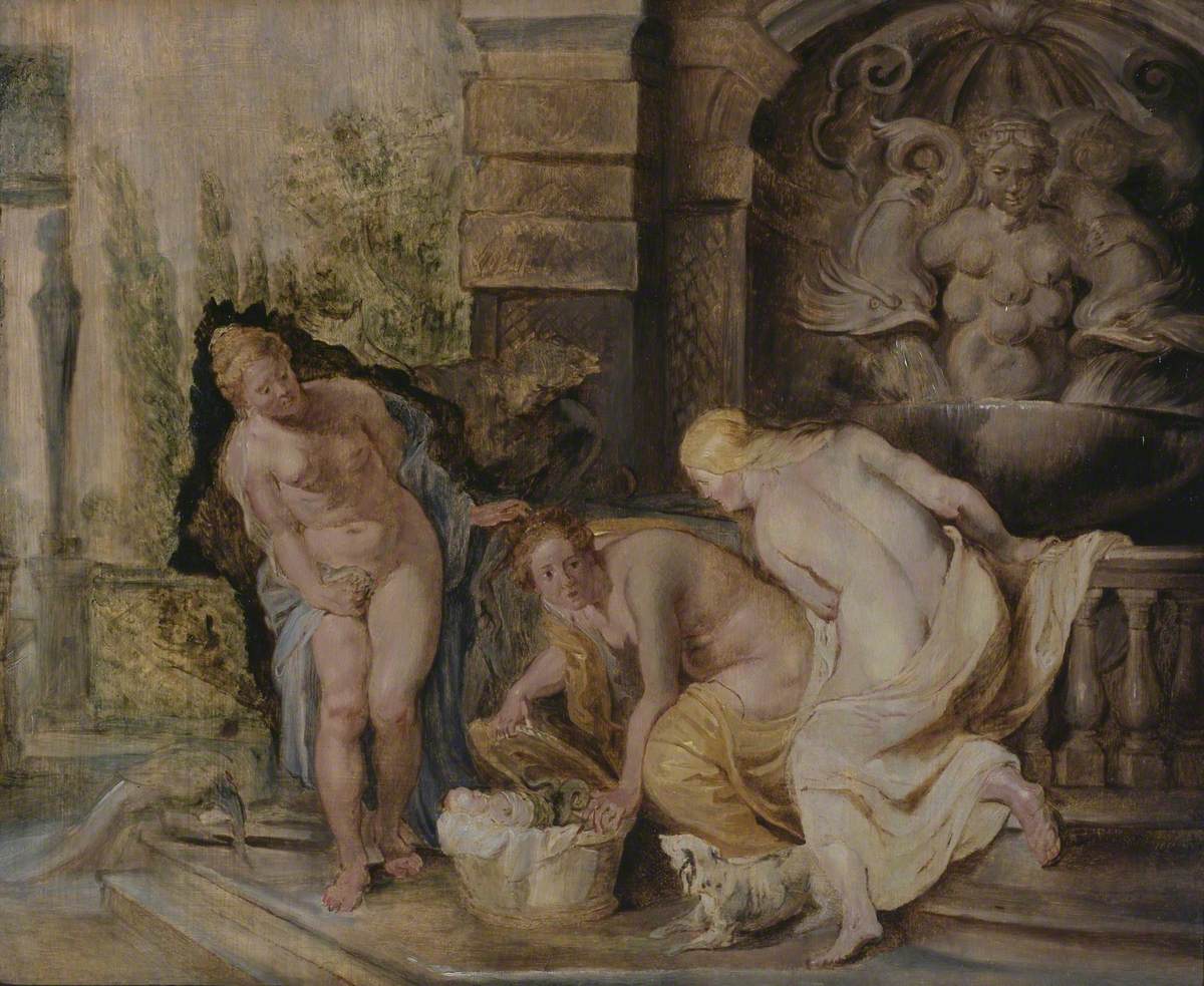 Les filles de Cécrops découvrant Érichthonios - Peter Paul Rubens