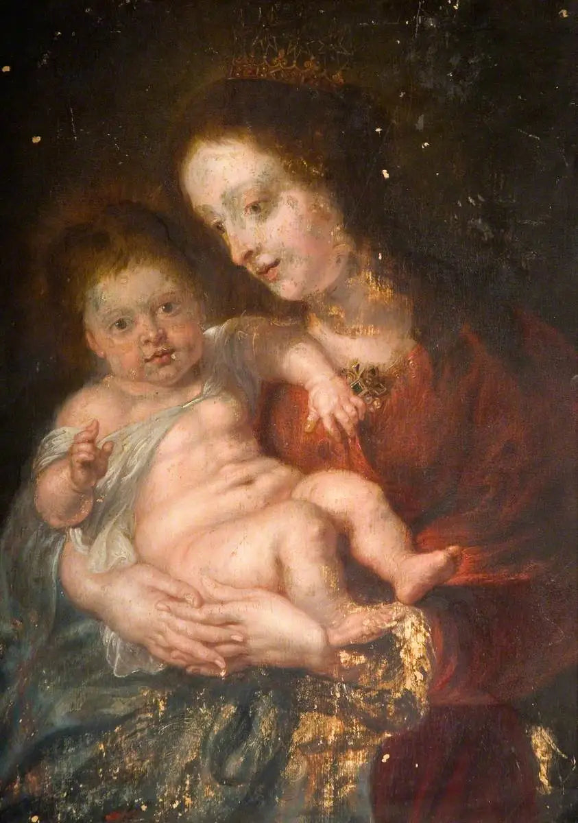 Vierge à l’Enfant - Peter Paul Rubens - Alpha Reproduction