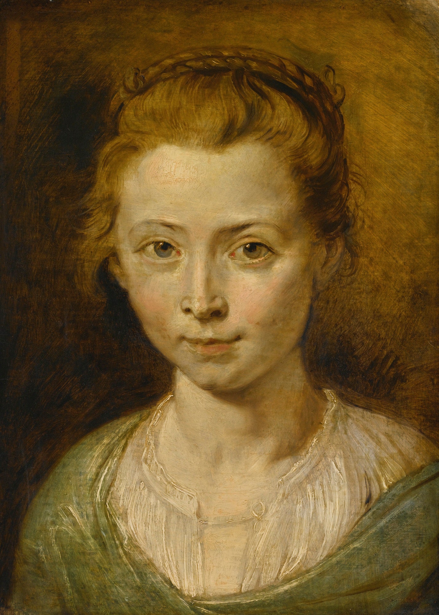 Portrait de Clara Serena Rubens, la fille de l'artiste - Peter Paul Rubens