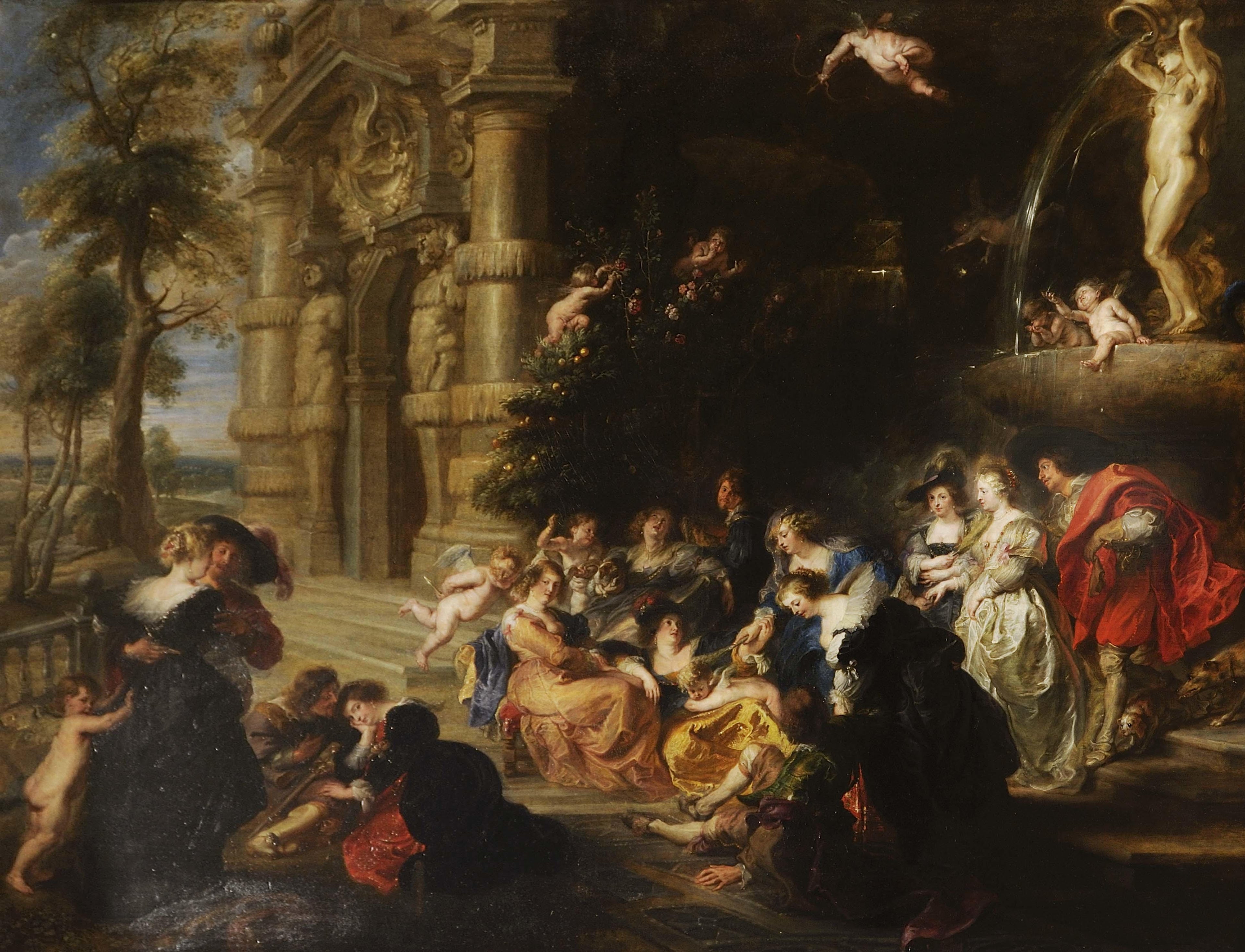 Le jardin de l'amour - Peter Paul Rubens