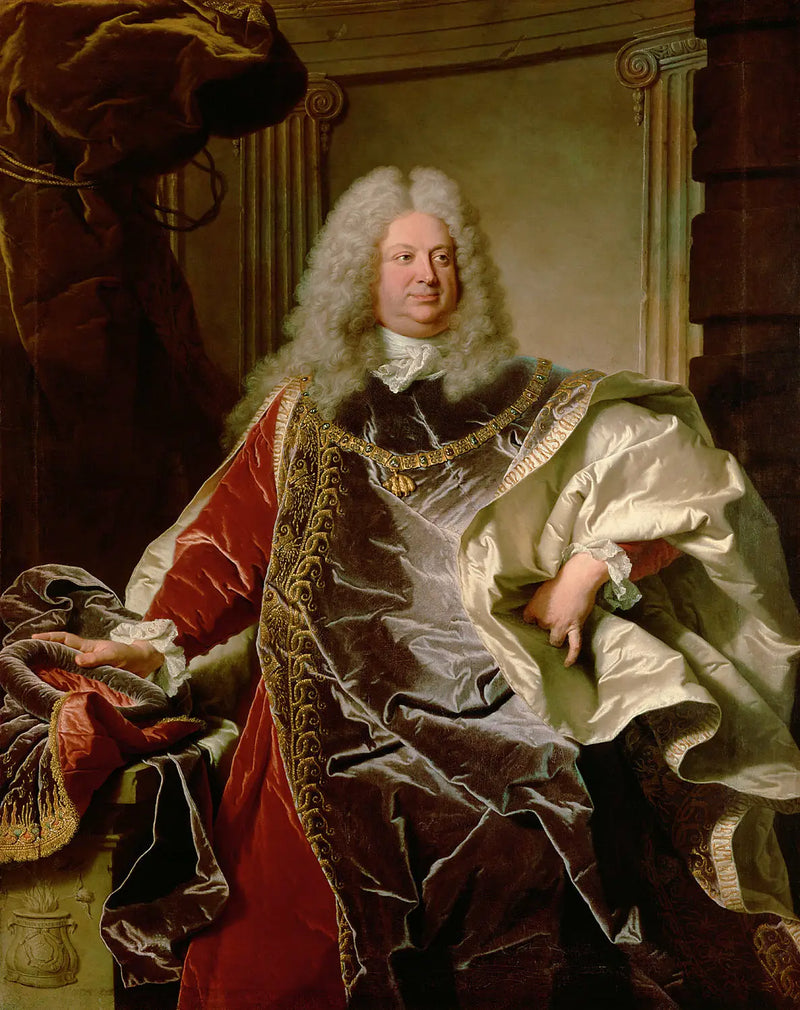Portrét hraběte Sinzendorfa od Hyacinthe Rigaud - Hyacinthe Rigaud