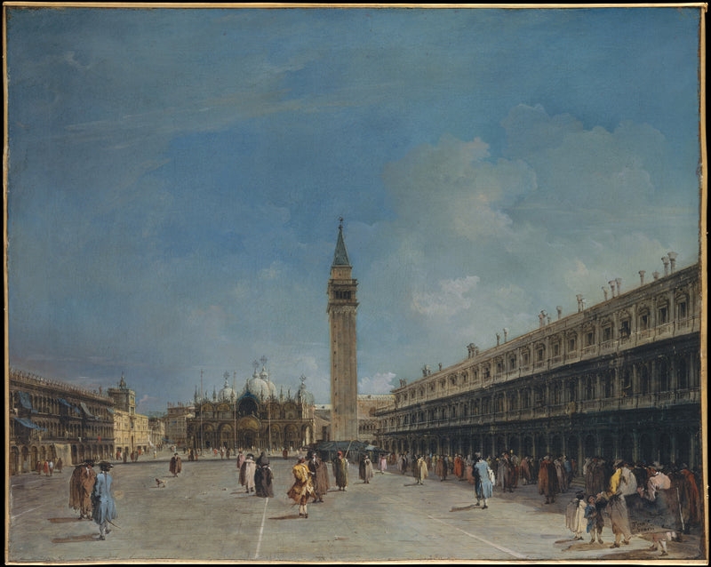 Náměstí svatého Marka - Francesco Guardi