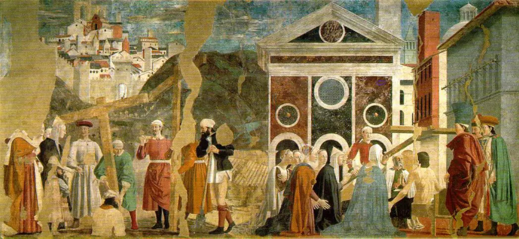 Découverte et preuve de la Vraie Croix - Piero della Francesca - Alpha Reproduction