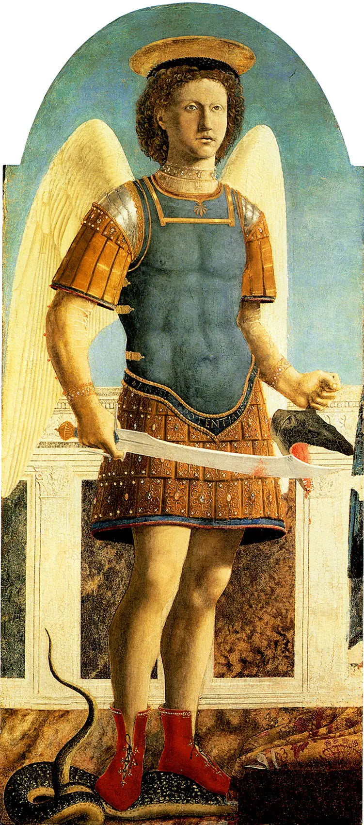 Svatý Michael - Piero della Francesca