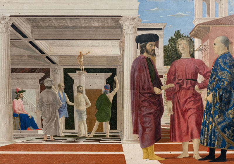 Bičování Krista - Piero della Francesca