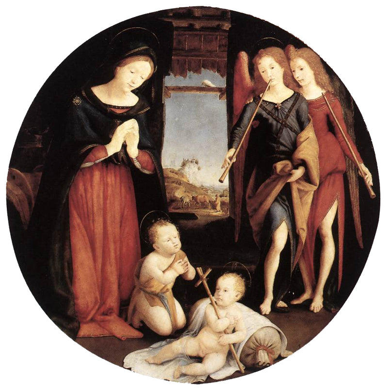 Adoration de l'Enfant (Piero di Cosimo) - Piero di Cosimo
