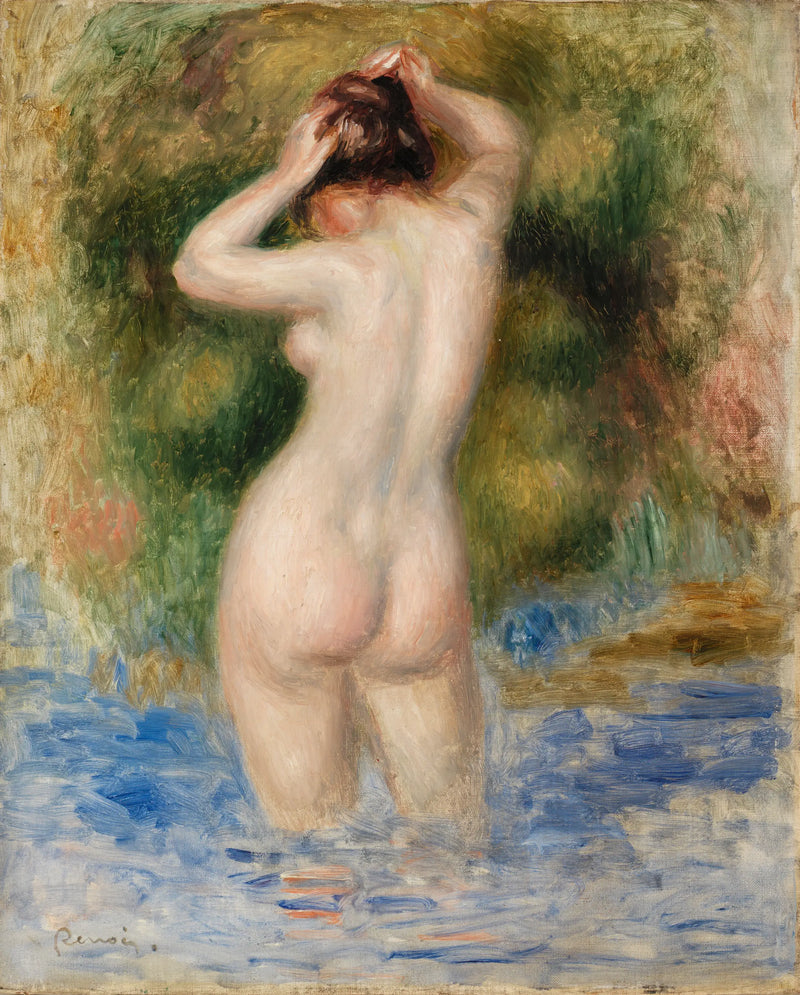 Koupající se - Pierre-Auguste Renoir