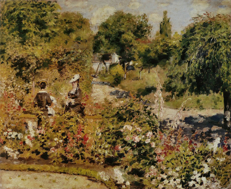 Zahrada ve Fontenay - Pierre-Auguste Renoir