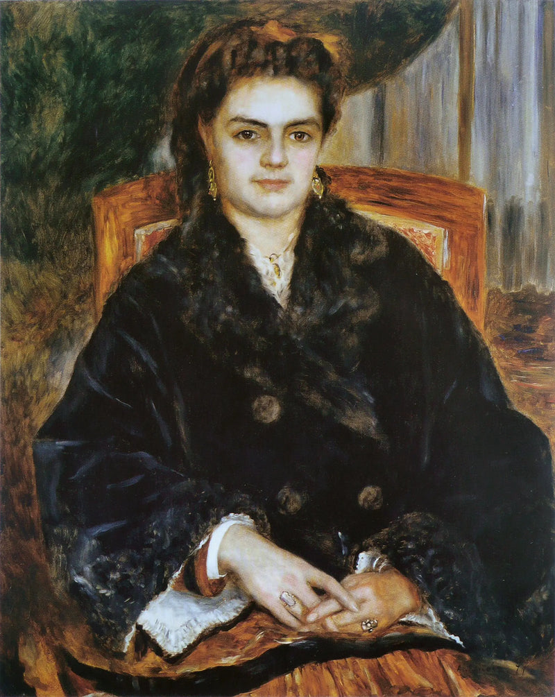 Paní Édouard Bernier (Marie-Octavie-Stéphanie Laurens, 1838-1920) - Pierre-Auguste Renoir