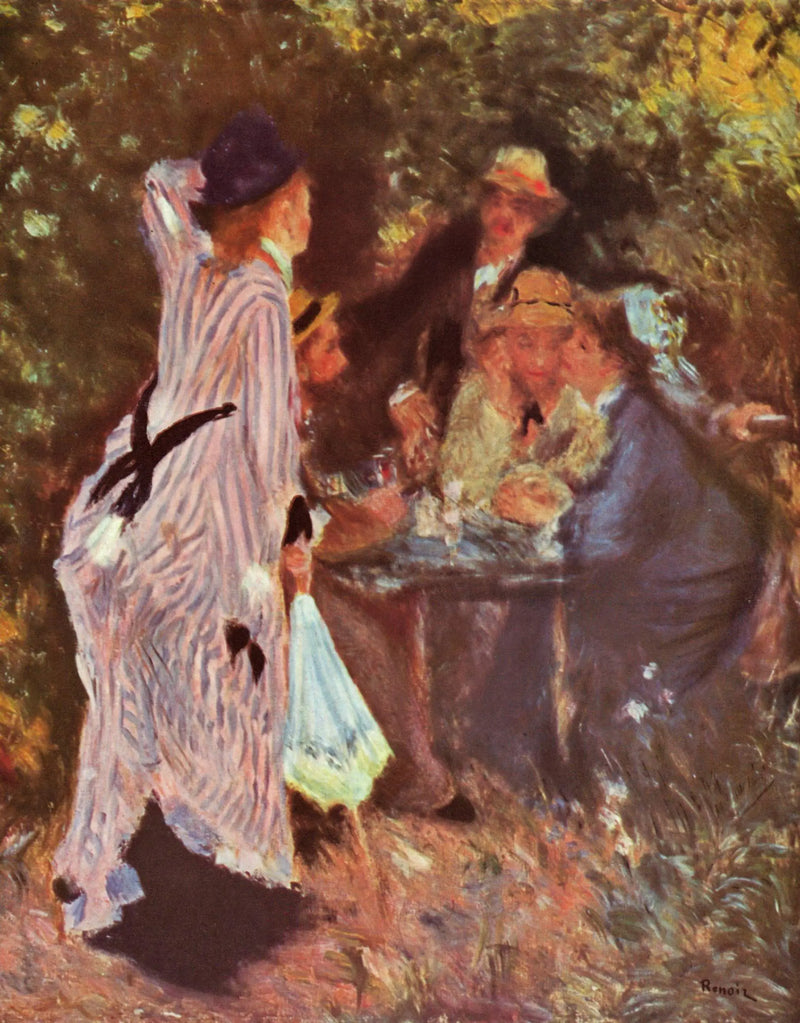 V zahradě - Pierre-Auguste Renoir