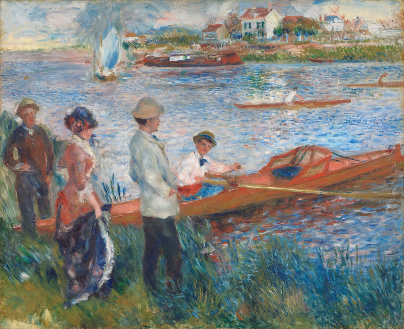 Canotiers v Chatou - Pierre-Auguste Renoir