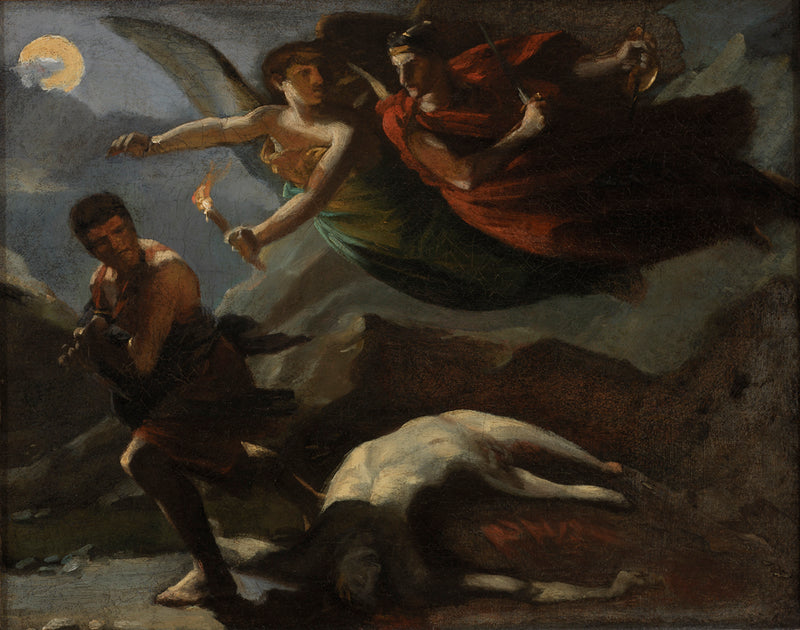 Divine Vengeance and Justice Pursuing Crime - Pierre-Paul Prud'hon