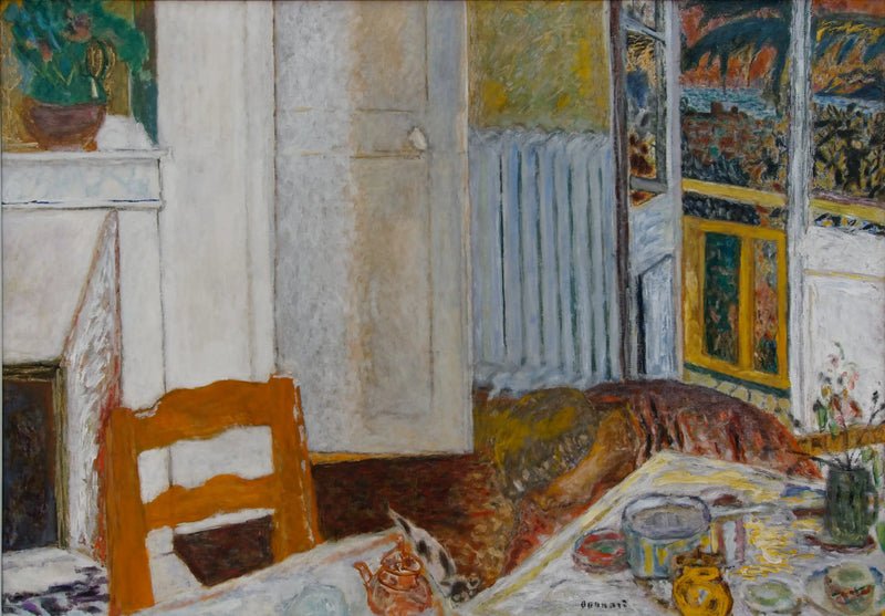 Bílý interiér - Pierre Bonnard