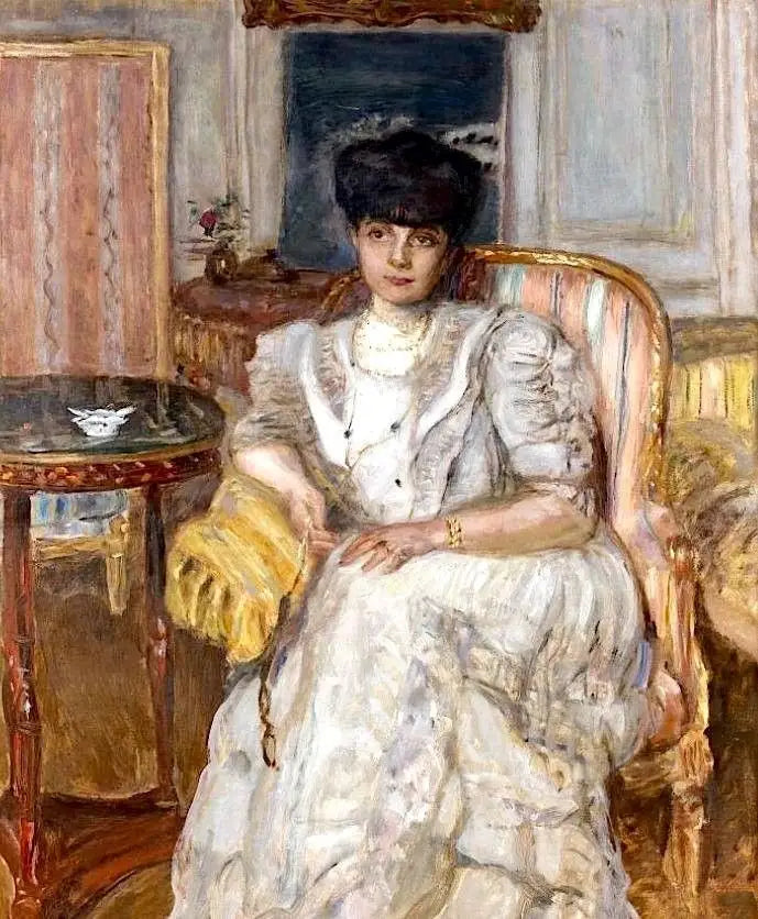 Portrét princezny Hélène de Caraman-Chimay - Pierre Bonnard