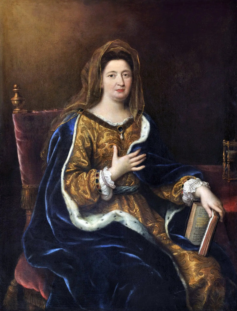 Françoise d'Aubigné, markýza de Maintenon (1635-1719) - Pierre Mignard