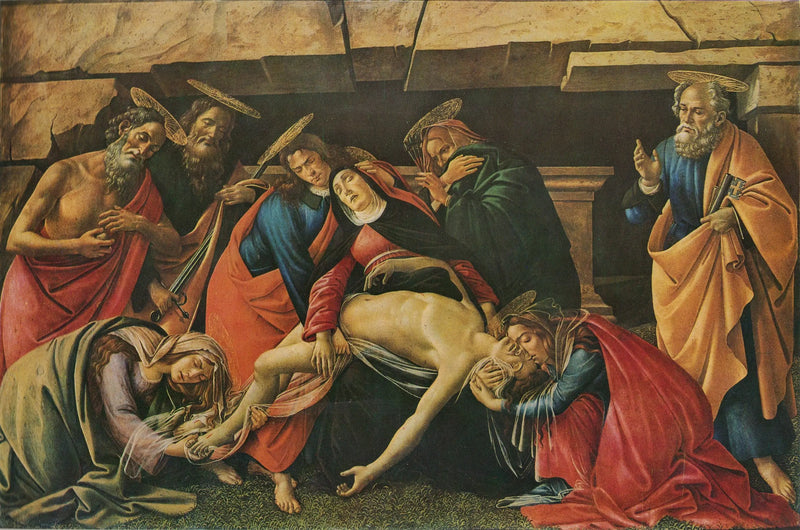 La Lamentation sur le Christ mort - Sandro Botticelli