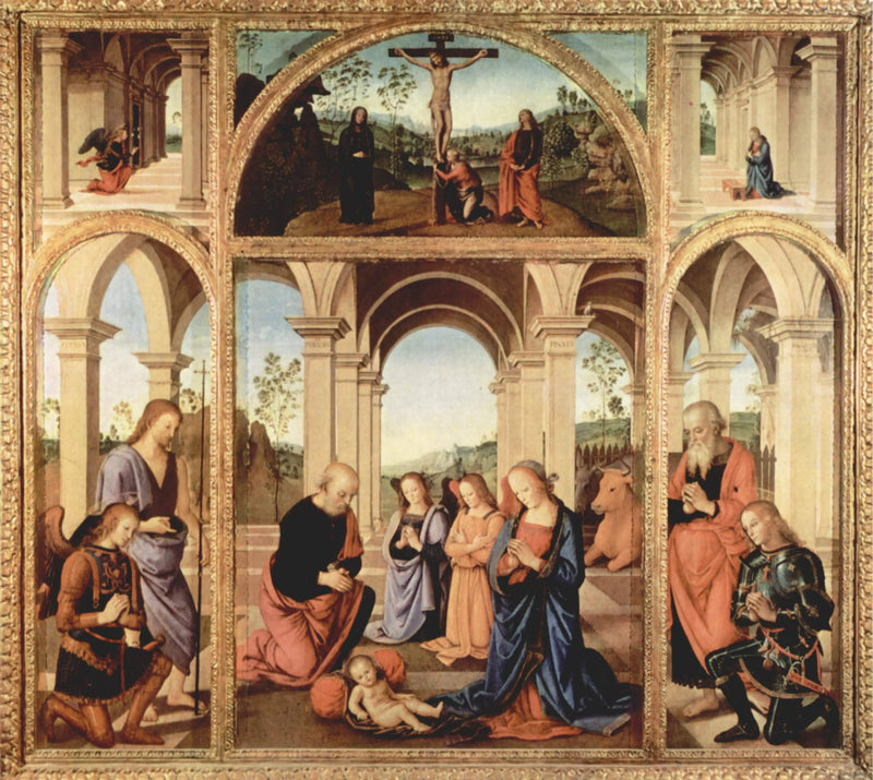 Polyptyk Albani Torlonia - Pietro Perugino